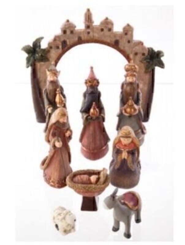 For some families a Nativity set is an absolute must for the Christmas period, we would agree that they are special and provide a certain kind of comfort for you and your family. This is one of the best Nativity sets we have come across, the detailing on 